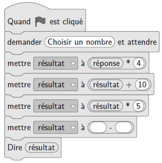 Aperçu de la figure de l'exercice